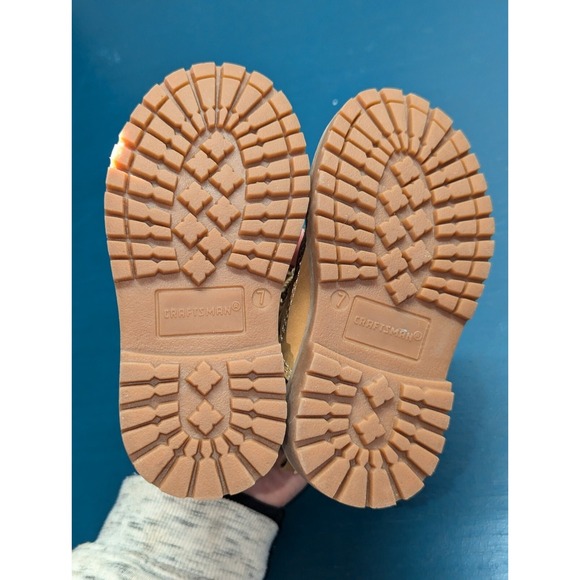 toddler boys Craftsman Waterproof boot 7M Shoes Kids Childs - Picture 7 of 8